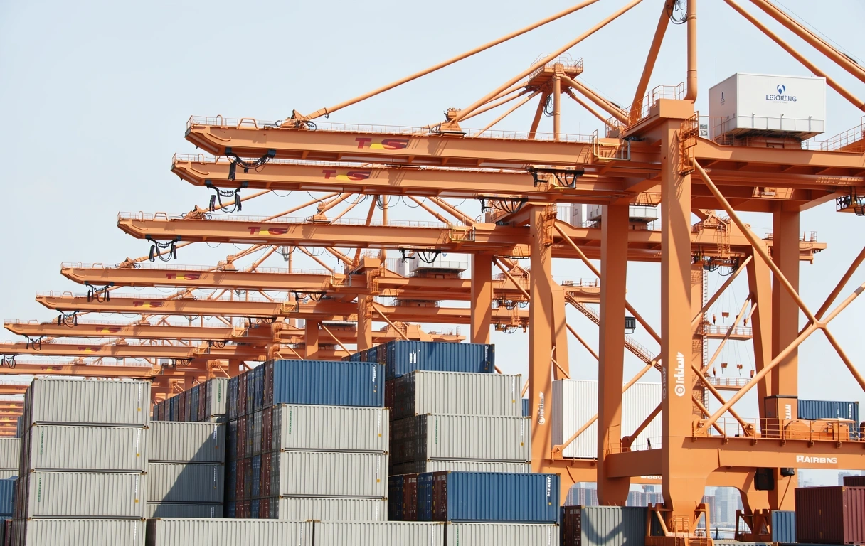 Automated shipping port infrastructure